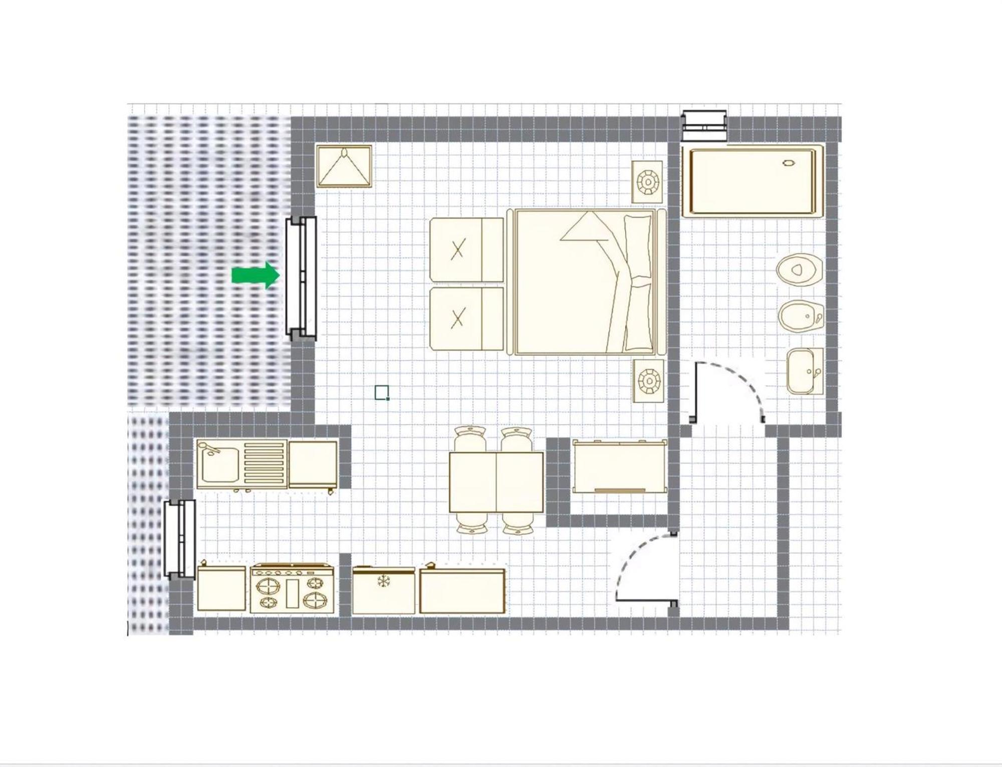 Nette Einzimmerwohnung In Le Camille Mit Grossem Garten San Zeno di Montagna Esterno foto